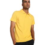 Puma Men's Slim Fit Cotton Essential Polo T-Shirt